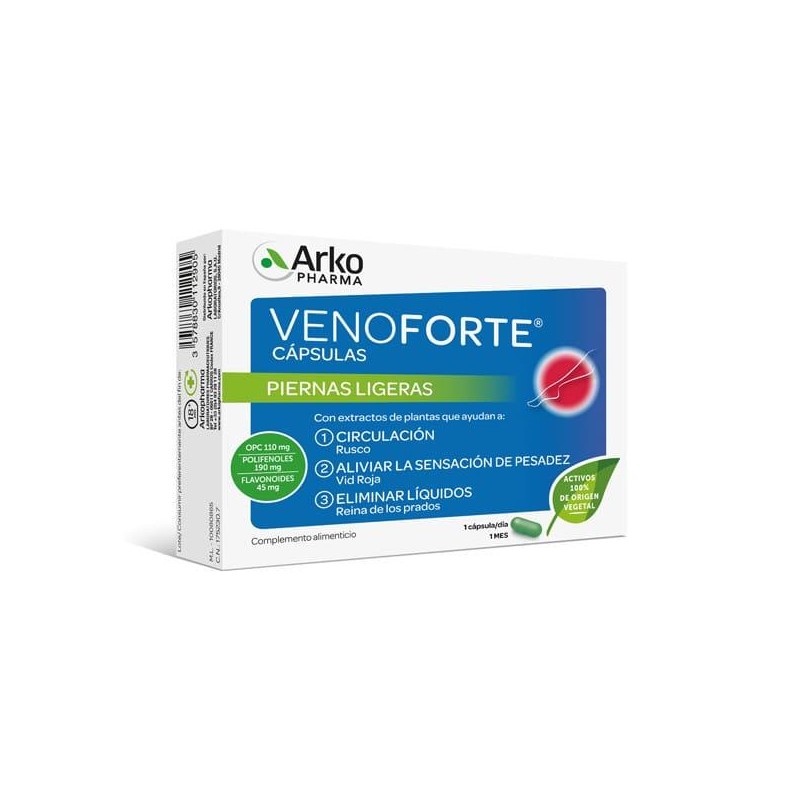 Venoforte 30 Cápsulas
