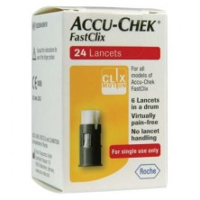 ACCU-CHEK FASTCLIX 24 LANCETAS