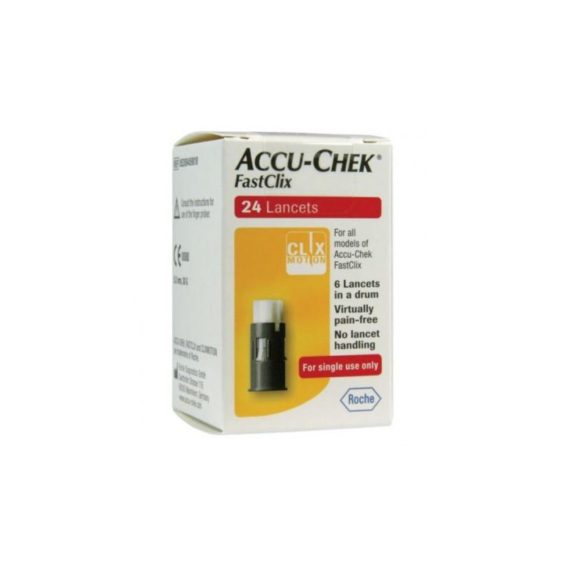 Lancetas Accu-Chek FastClix 24u