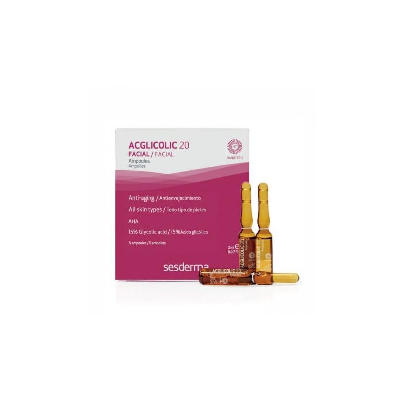 SESDERMA ACGLICOLIC 20 5 AMPOLLAS