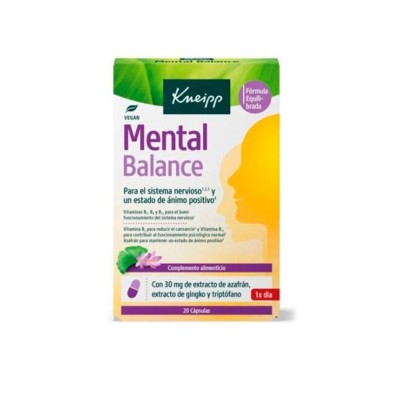 KNEIPP MENTAL BALANCE 20 CAPSULAS