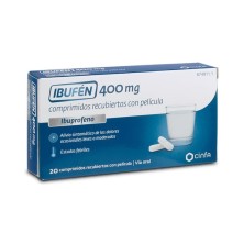 IBUFEN 400 MG 20 COMPRIMIDOS RECUBIERTOS