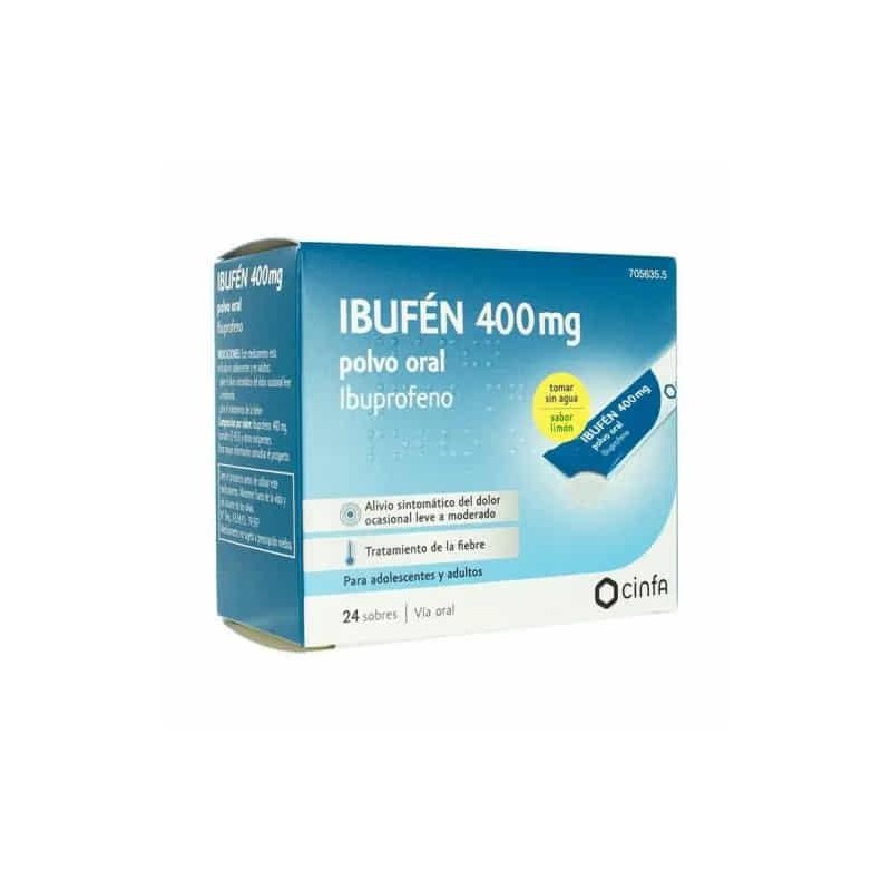 IBUFEN 400 MG 24 SOBRES