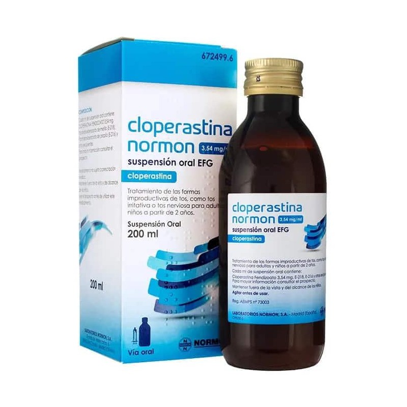 CLOPERASTINA NORMON JARABE 200ML