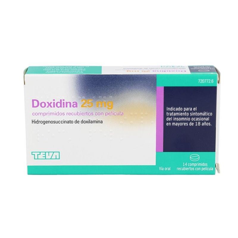 DOXIDINA 25 MG 14 COMPRIMIDOS RECUBIERTOS