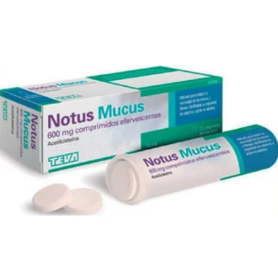 Notus Mucus 600 Mg 10 Eferv