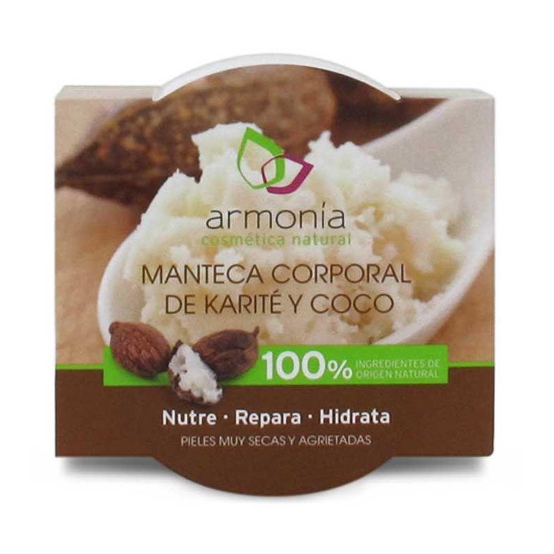 ARMONIA MANTECA CORPORAL DE KARITE Y COCO 100 ML