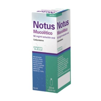 Notus Mucolítico Jarabe 200 ml