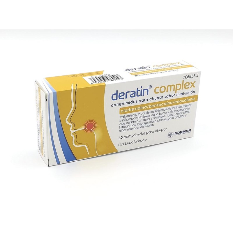 DERATIN COMPLEX 30 COMPRIMIDOS