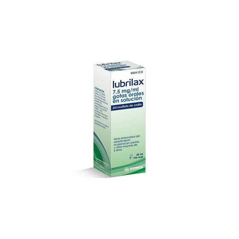 LUBRILAX 7,5 mg/ml GOTAS ORALES EN SOLUCION 1 FRASCO 30 ml