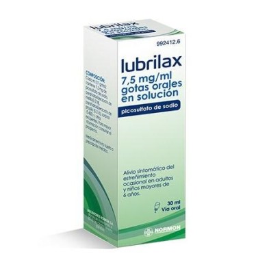 LUBRILAX 7,5 mg/ml GOTAS ORALES EN SOLUCION 1 FRASCO 30 ml