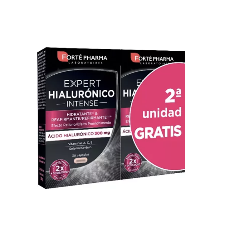 FORTE PHARMA EXPERT HIALURONICO INTENSE 2x30 Cápsulas (2ª ud GRATIS)