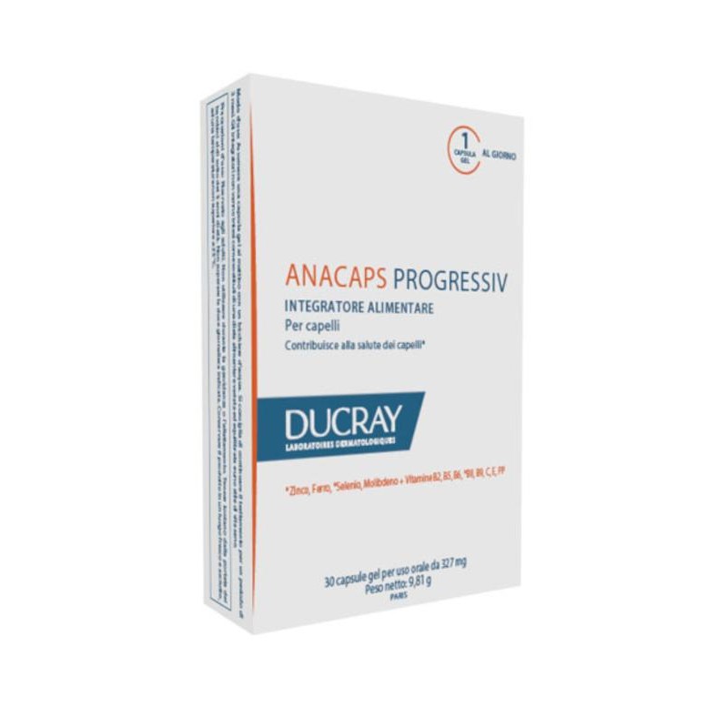 ANACAPS PROGRESSIV DUCRAY 30 CAPSULAS