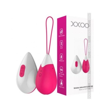 XXOO HUEVO VIBRADOR CONTROL REMOTO FUCSIA RECARGABLE NEZEND