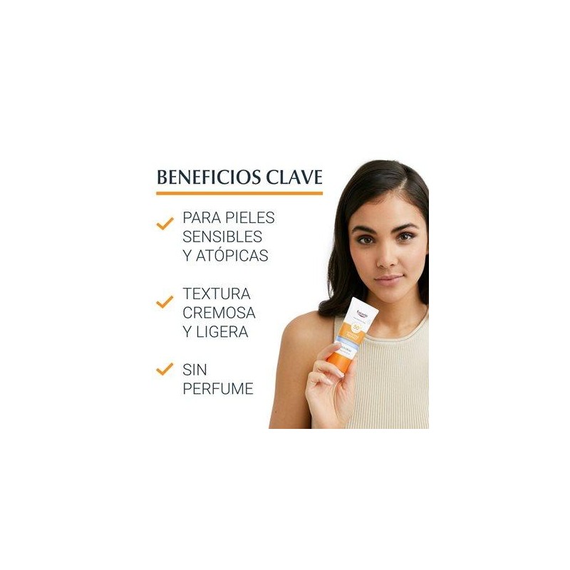EUCERIN SUN PROTECTION 50+ SUN CREMA SENSITIVE P
