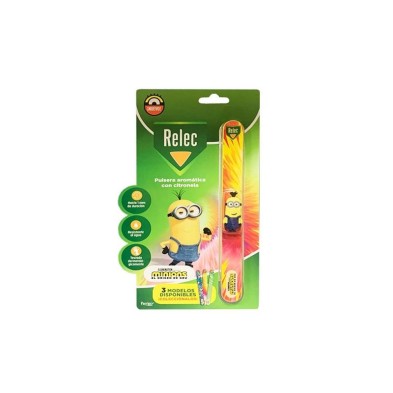 Pulsera antimosquitos Minions Relec Rosa