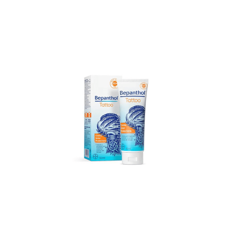 BEPANTHOL TATTOO CREMA SOLAR PROTECTORA FPS50+