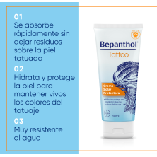 BEPANTHOL TATTOO CREMA SOLAR PROTECTORA FPS50+