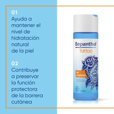 BEPANTHOL TATTOO GEL LIMPIADOR 200ML
