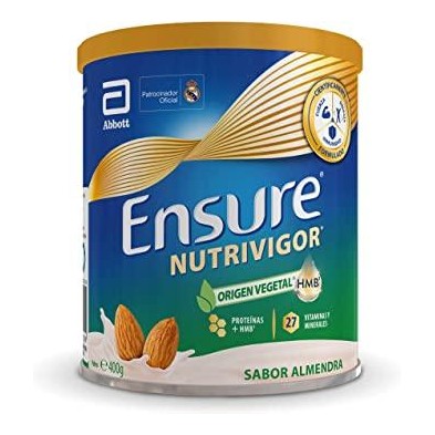 ENSURE NUTRIVIGOR ORIGEN VEGETAL 400G SABOR ALMENDRA