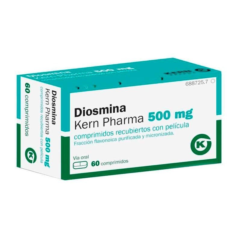 DIOSMINA KERN PHARMA 500 MG 60 COMPRIMIDOS RECUBIERTOS