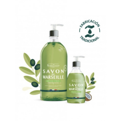 BEAUTERRA JABON MARSEILLE MENTA LIMON 1L