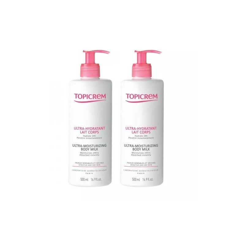 TOPICREM PACK DUO ULTRA HIDRATANTE 500ML