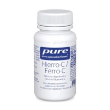 PURE ENCAPSULATIONS HIERRO-C 60 CAPSULAS