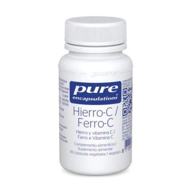 PURE ENCAPSULATIONS HIERRO-C 60 CAPSULAS