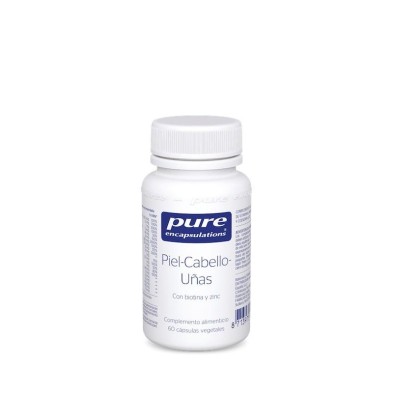 PURE ENCAPSULATIONS PIEL CABELLO UÑAS 60 CAPSULAS