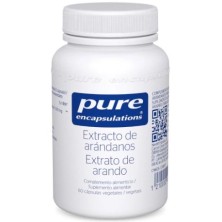 PURE ENCAPSULATIONS EXTRACTO DE ARANDANOS 60 CAPSULAS