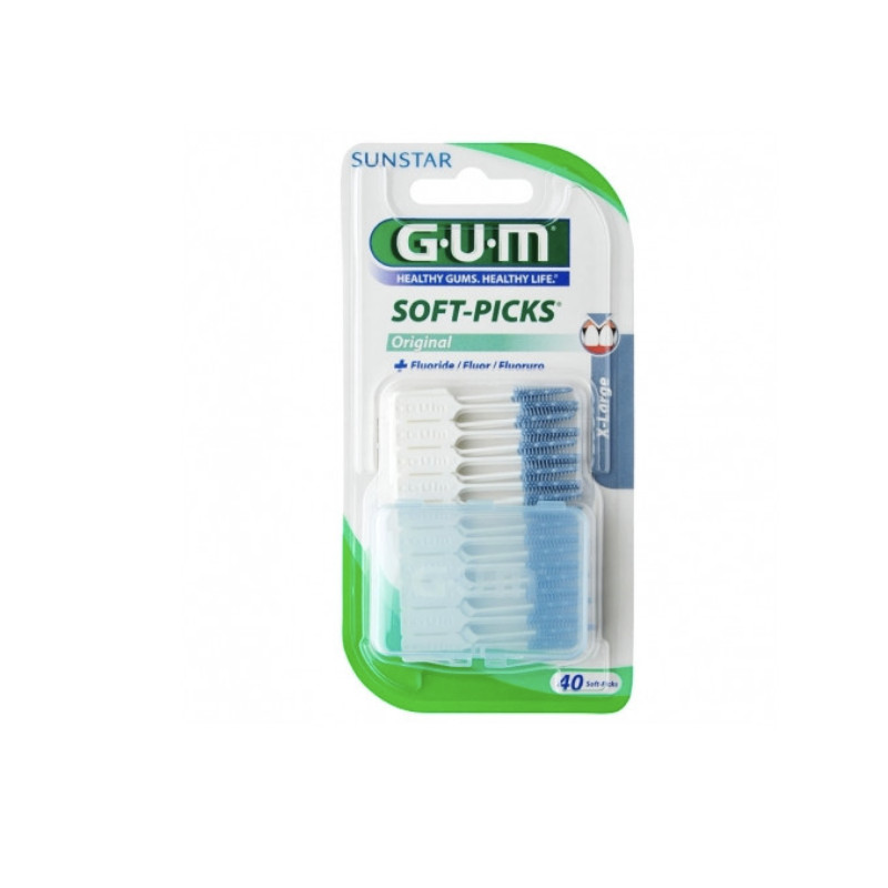 SOFT PICKS ORIGINAL GUM 636 X-LARGE 40U