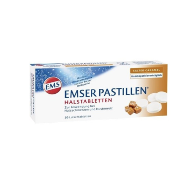 EMSER SALTED CARAMEL 30 PASTILLAS PARA CHUPAR