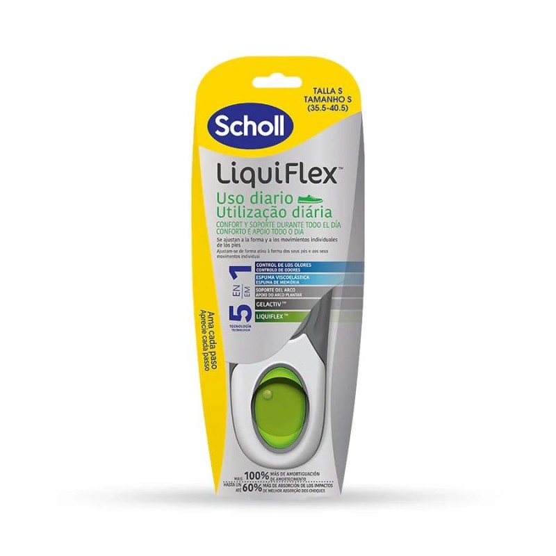 PLANTILLA SCHOLL LIQUIFLEX USO DIARIO S