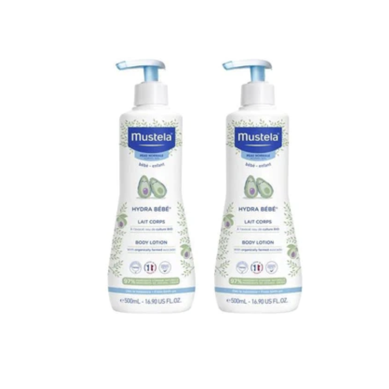PACK DUPLO MUSTELA HYDRA BEBE 500ML 30% 2ªUNID