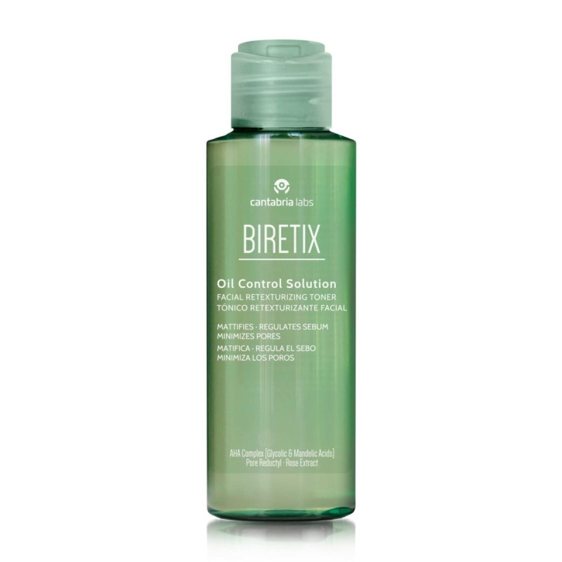 BIRETIX OIL CONTROL SOLUTION TONICO RETEXTURIZANTE FACIAL 1 BOTELLA 100 ML