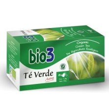 BIO3 TÉ VERDE ECOLÓGICO 1.8 GR 25 FILTROS