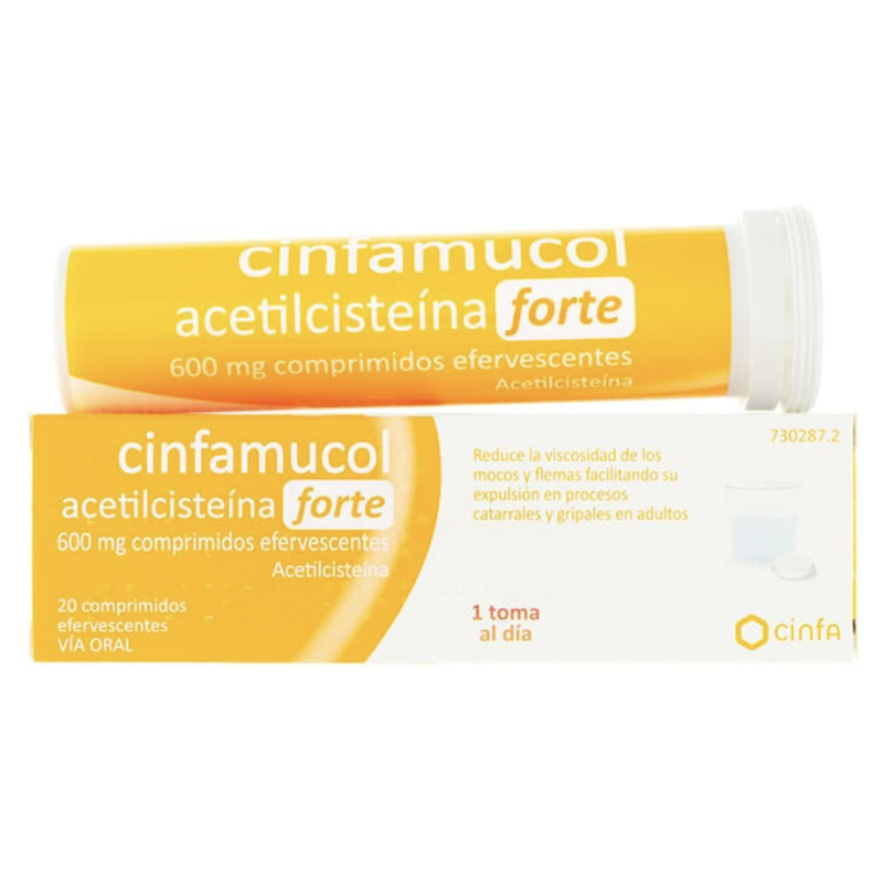 Cinfamucol Forte 20 Comp