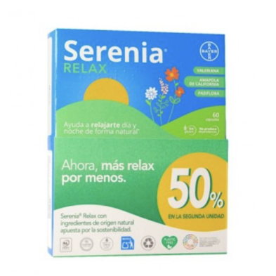 PACK SERENIA RELAX 60+60 2ªUNI 50%