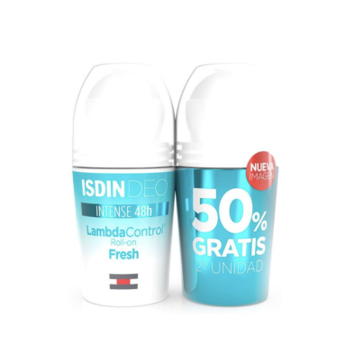 DUO ISDIN DEO LAMBDA FRESH ROLL 50% 2U