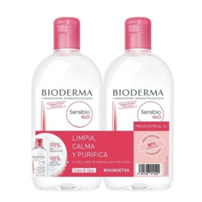 PACK SENSIBIO H2O 500ML+500ML