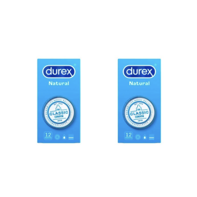 DUREX NATURAL PLUS PRESERVATIVOS 12 PRESERVATIVO PACK