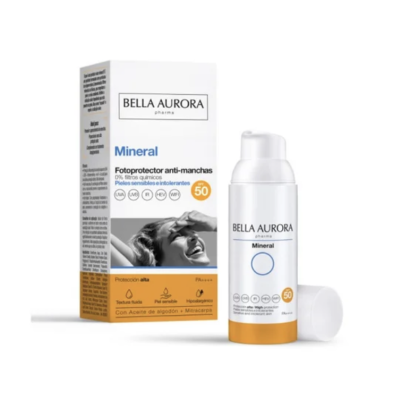 BELLA AURORA MINERAL FOTOPROTECTOR ANTI-MANCHAS SPF50 50 ML