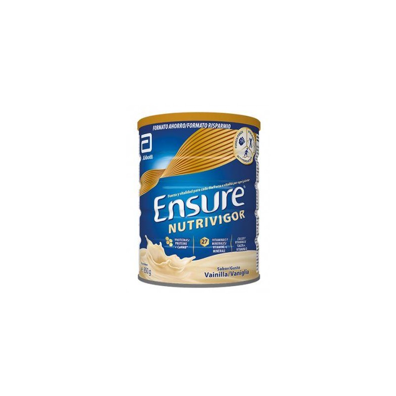 ENSURE NUTRIVIGOR 850 G LATA VAINILLA