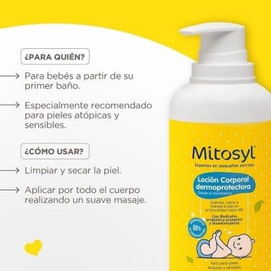 MITOSYL LOCION CORPORAL DERMOPROTECTORA 1 ENVASE 400 ML
