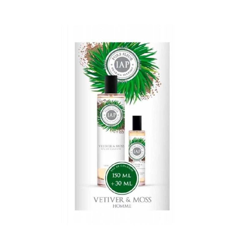 IAP PHARMA  2 ENVASES 150 ML + 30 ML AROMA VETIVER Y MOSS