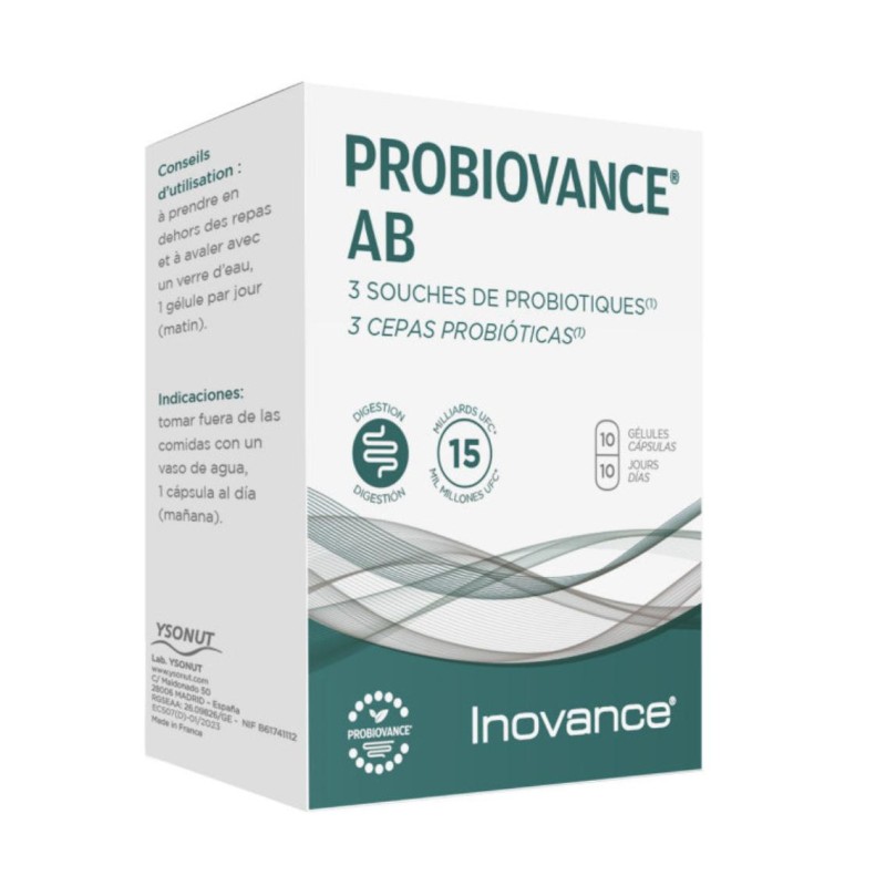 INOVANCE PROBIOVANCE AB 10 CAPSULAS