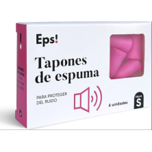TAPONES DE ESPUMA EPS! 6 UNIDADES TALLA S