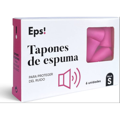 TAPONES DE ESPUMA EPS! 6 UNIDADES TALLA S