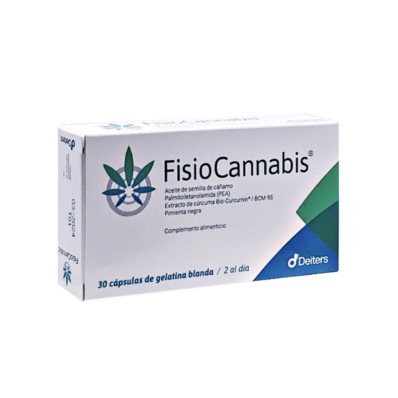 FISIOCANNABIS 30 CAPSULAS BLANDAS